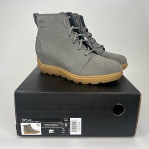 SOREL EVIE II LACE UP WATERPROOF BOOTS